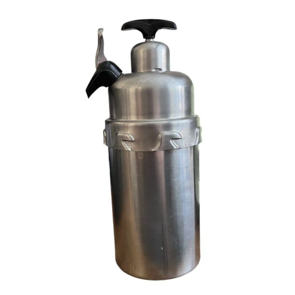 Vintage Bubble Bottle Home Soda Fountain Syphon System 10"